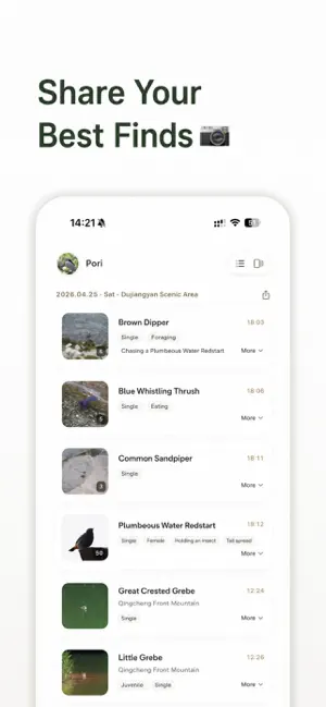 Perchly - Bird Journal screenshot 2