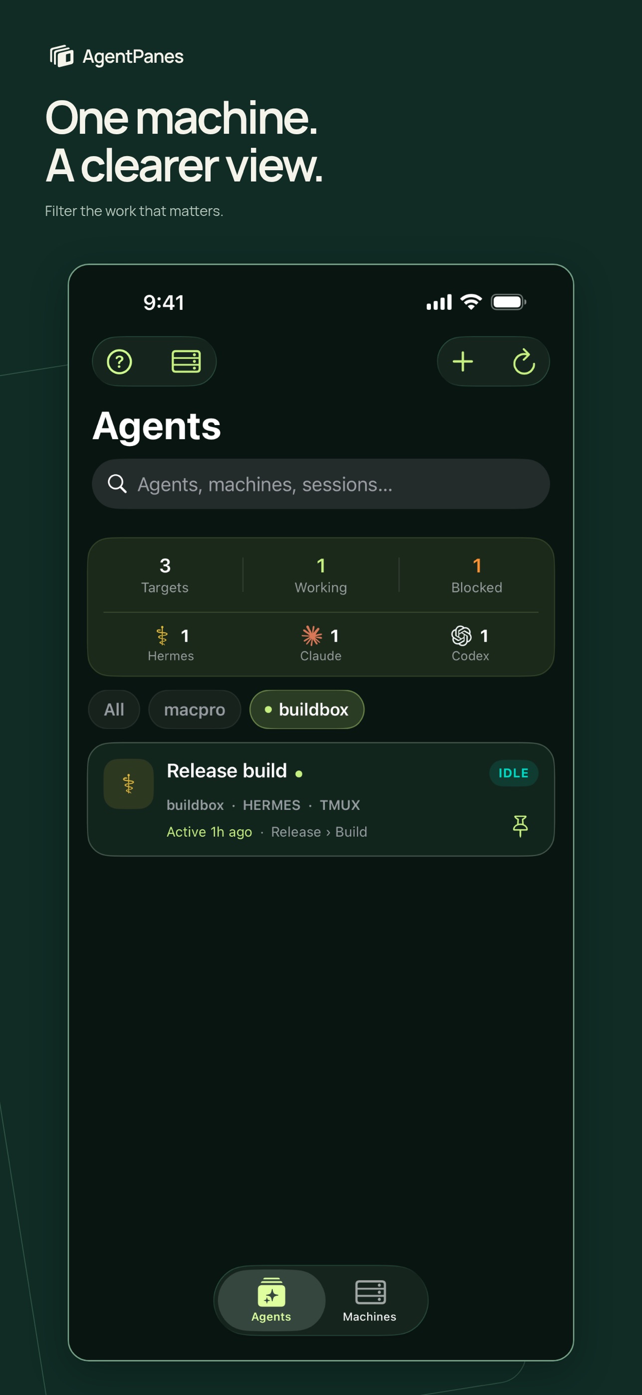Screenshot 1 of AgentPanes