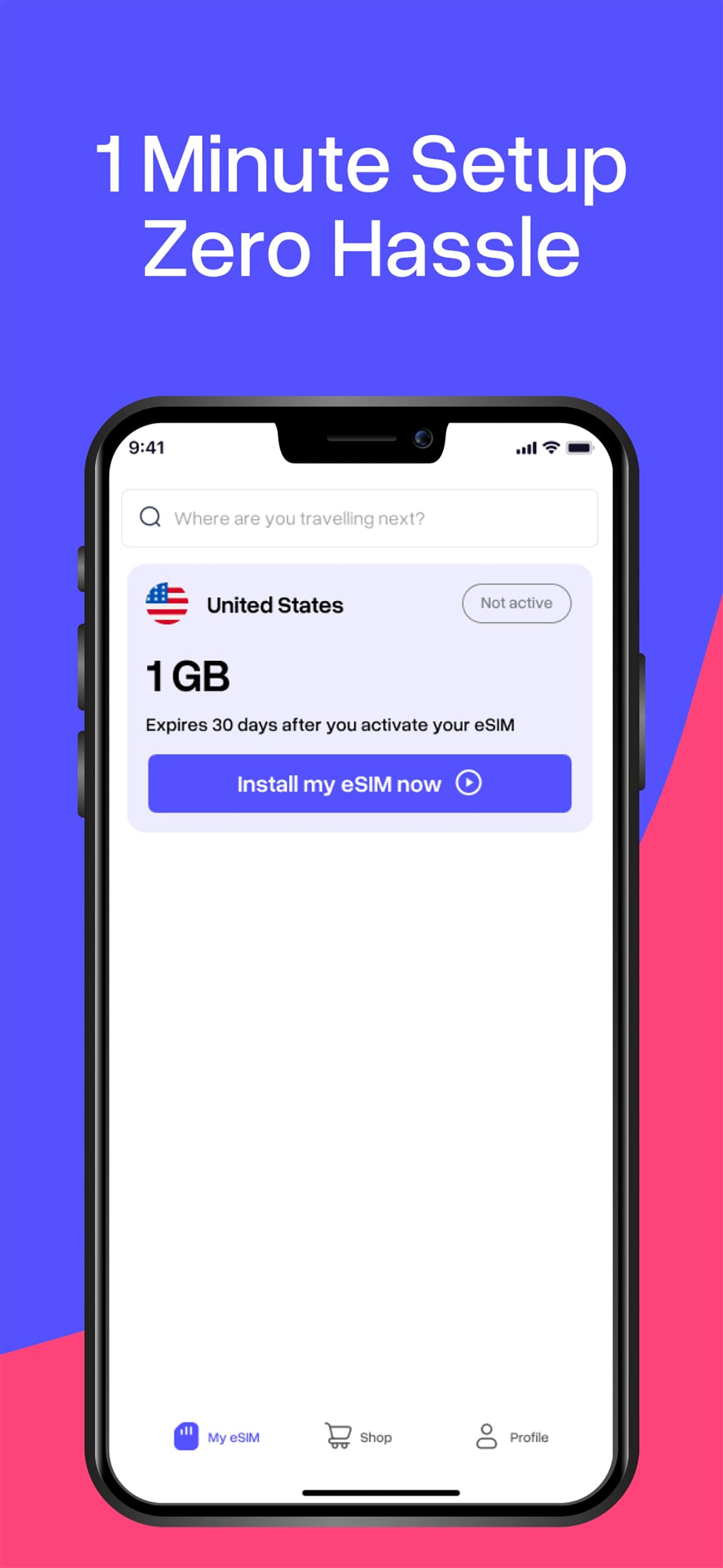 Superhero: eSIM Travel Data