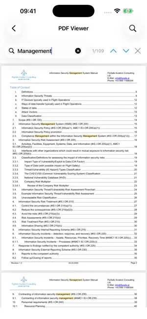 FlySafe Document Distribution screenshot 1