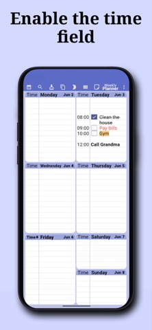 Weekly Planner - Notebook Screenshot 6 of 8