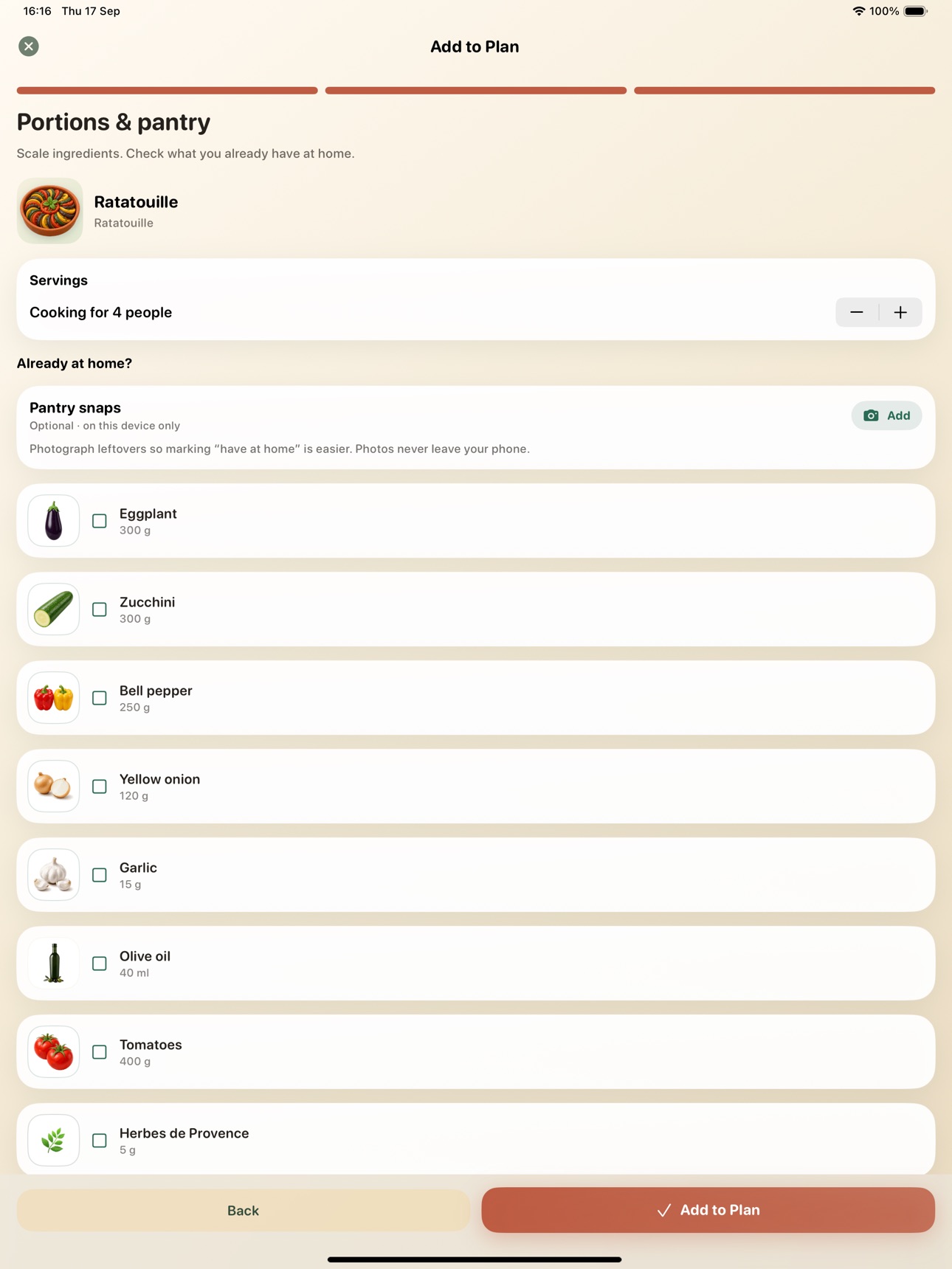 Screenshot 8 of Country Recipe Guide