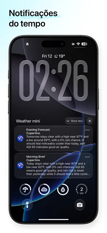 Weather mini - Previsões screenshot 9 of 9