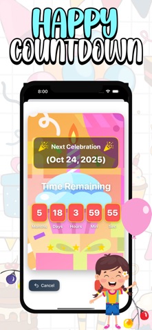 Age Calculator - Days Until Screenshot 2 of 6