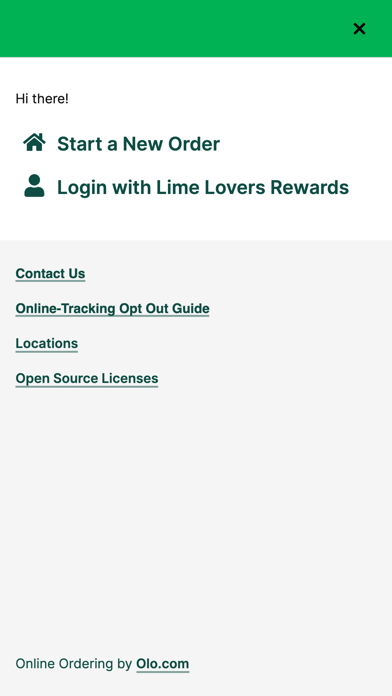 The LIME Fresh App Screenshot 3 of 5