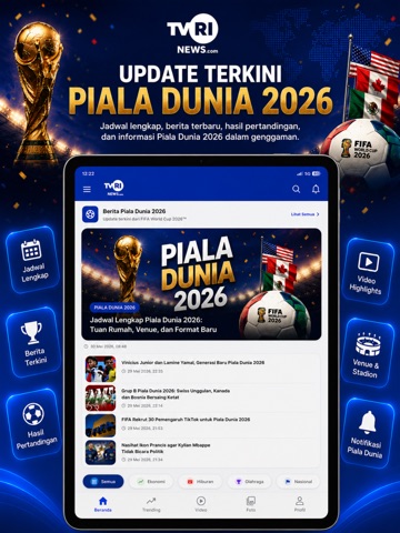 TVRI News iPad screenshot 6