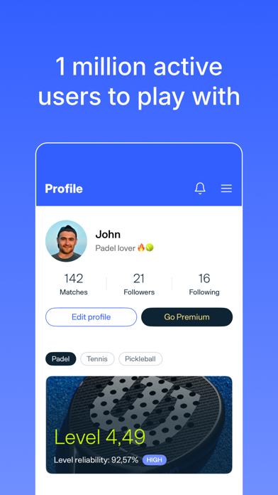 Playtomic - Padel & pickleball iPhone screenshot 4 - Sports app