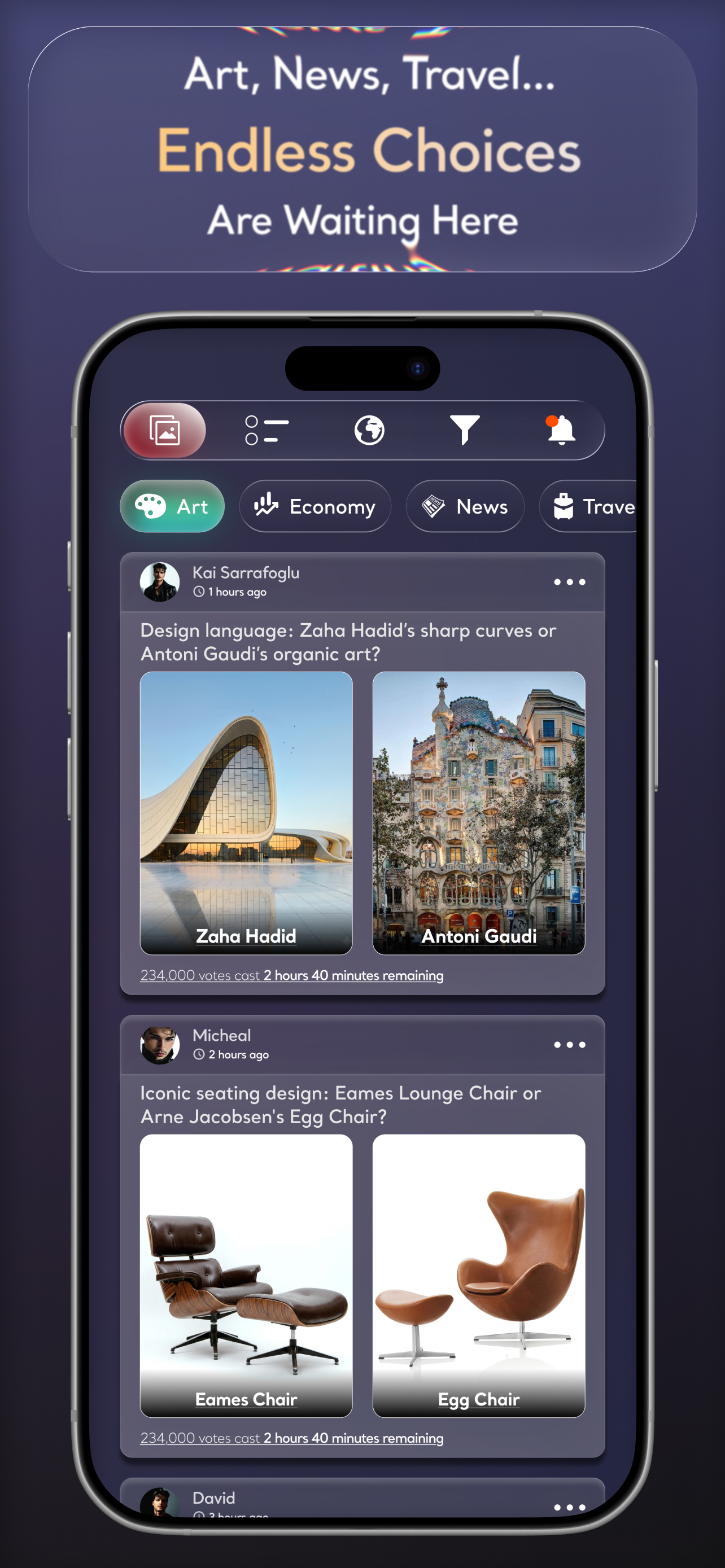 Wowo: Social Polls screenshot 8