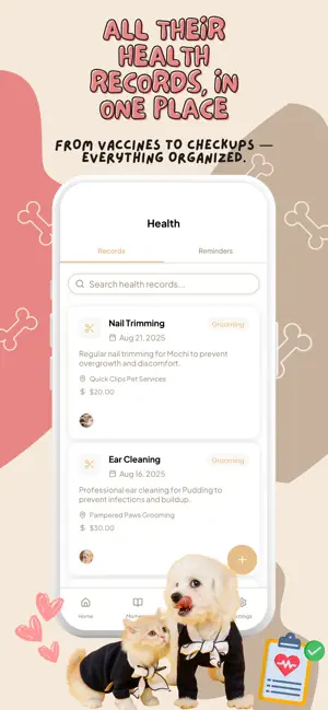 TailyTales - Pet Care Journal screenshot 2