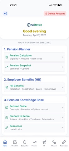 OneRetire screenshot