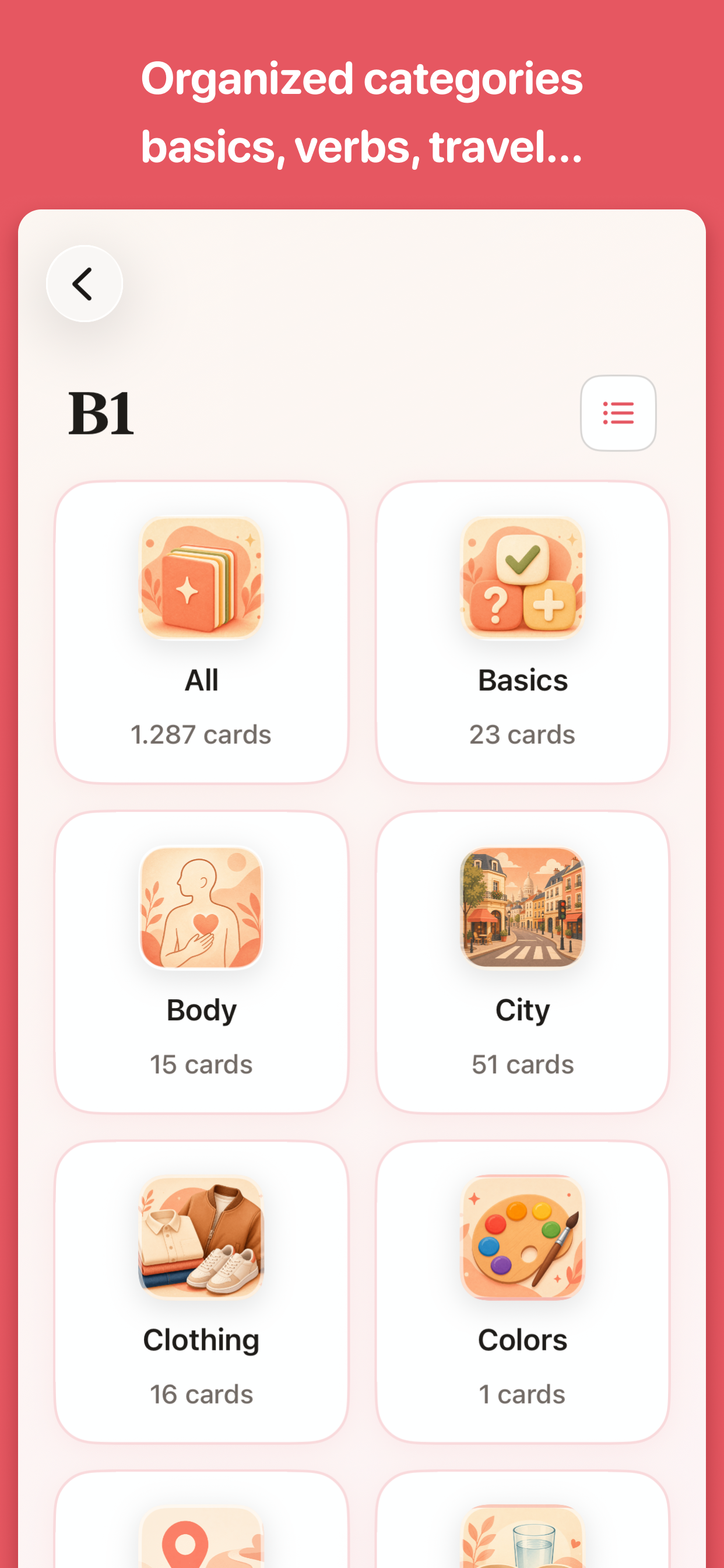 German Words Flashcards screenshot 5