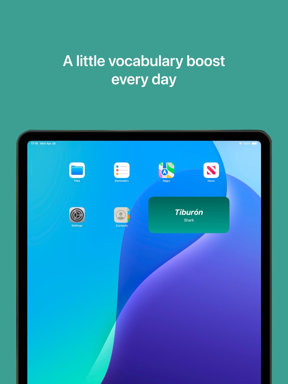 iPad screenshot