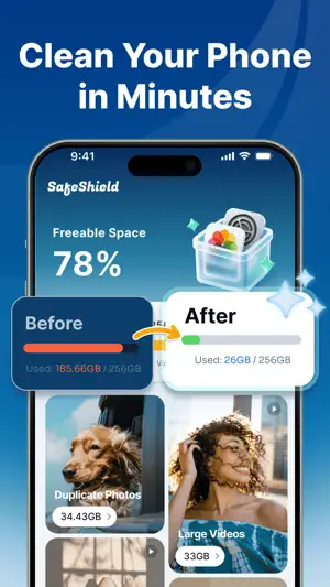 SafeShield: AI Cleaner screenshot 1