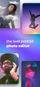 Fuzion Portrait Selfie Editor screenshot #1 for iPhone