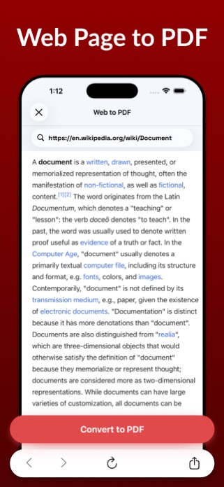PDF Maker: Scan & Edit Screenshot 8 of 8