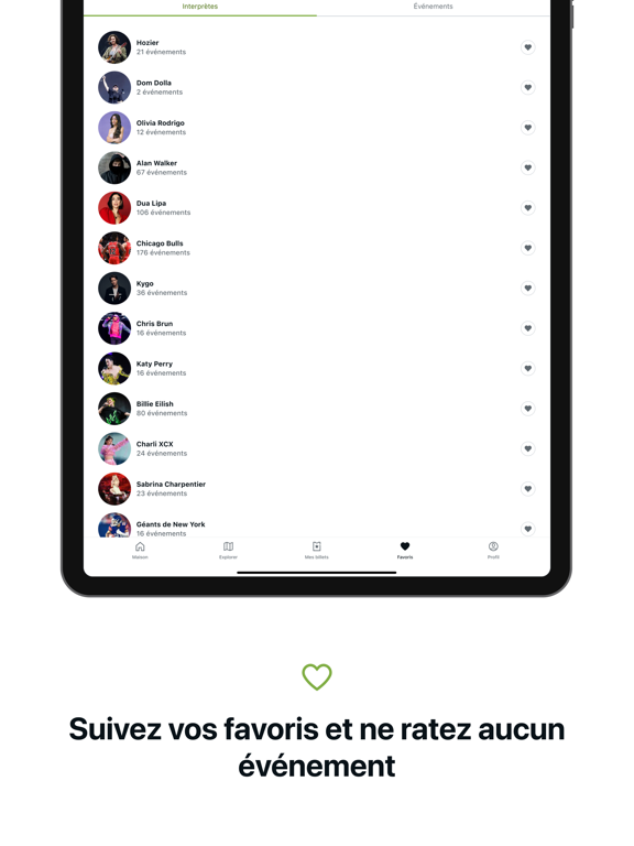Screenshot #6 pour viagogo Bilhetes