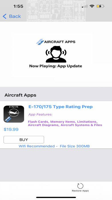 E-170/175 Aircraft Apps Screenshot