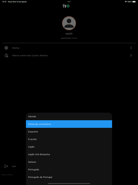 Screenshot #5 pour TV Internet o Sul