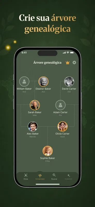 Árvore Genealógica Rápida screenshot 3 of 5