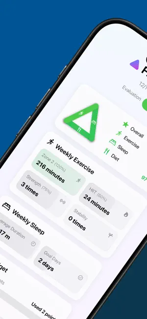 FitTriangle: Outlive Assistant screenshot 2