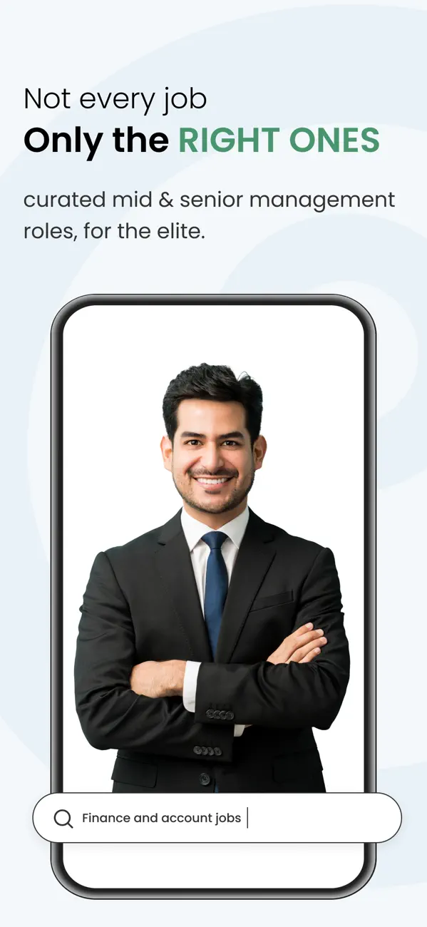 Screenshot #1 pour iimjobs: Management Job Search