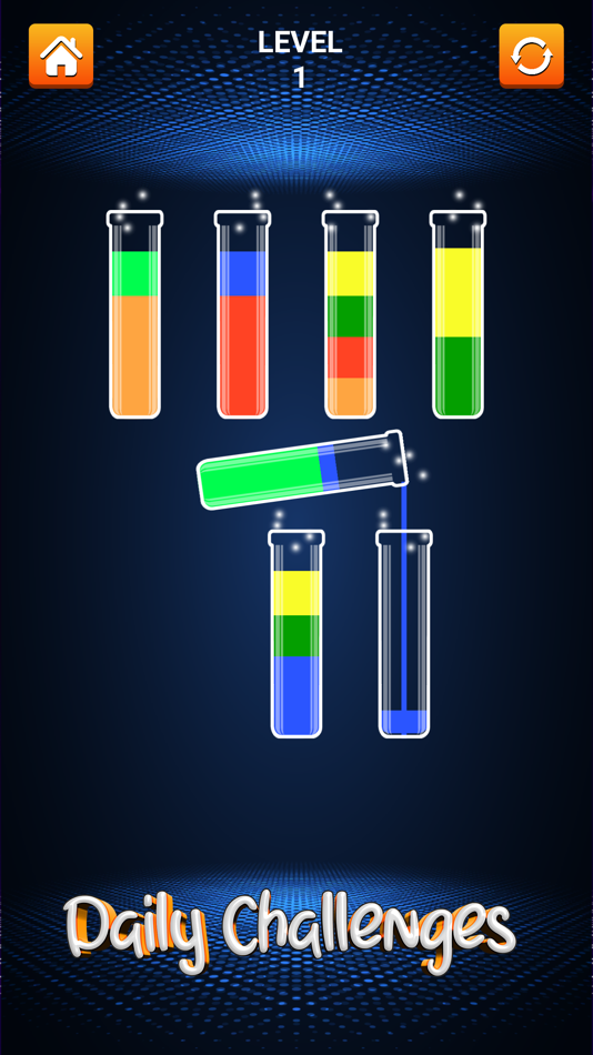 #5. Sort Color: Bottle Fill Water (iOS) بواسطة: Nguyen Thanh Nam