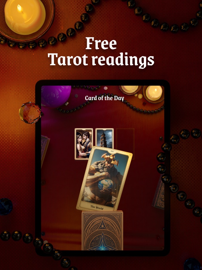 AI Tarot deck card read