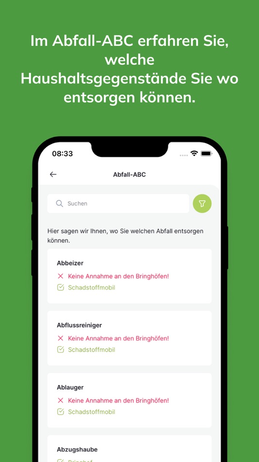 #4. Abfall-App ZfA (iOS) Podle: Zweckverband fur Abfallbeseitigung