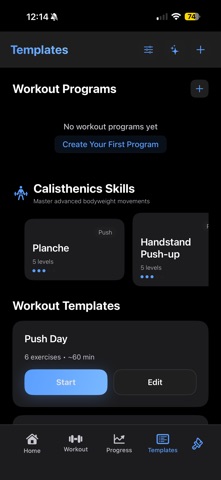 Ascend - Workout Tracker screenshot