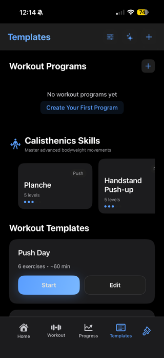 Ascend - Workout Tracker Screenshot 1 of 5