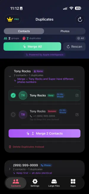 ModernClean screenshot 2