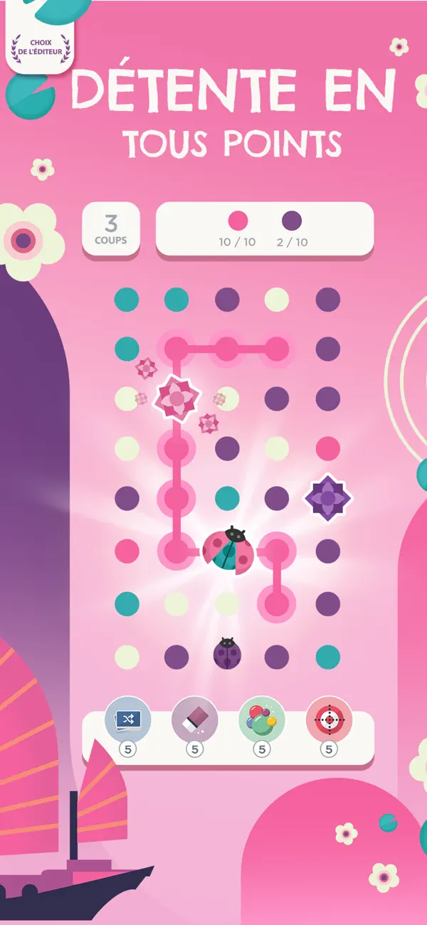 Screenshot #1 pour Two Dots : jeu de puzzle
