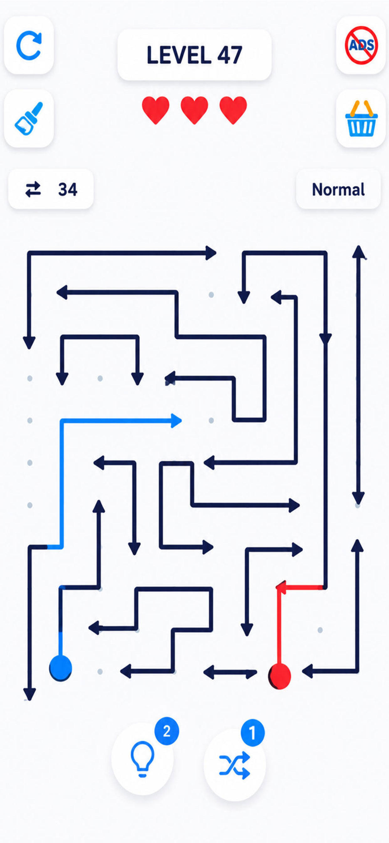 Arrows Games _ Puzzle Escape screenshot 3