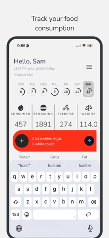 BonyéAI - Calorie Tracker screenshot