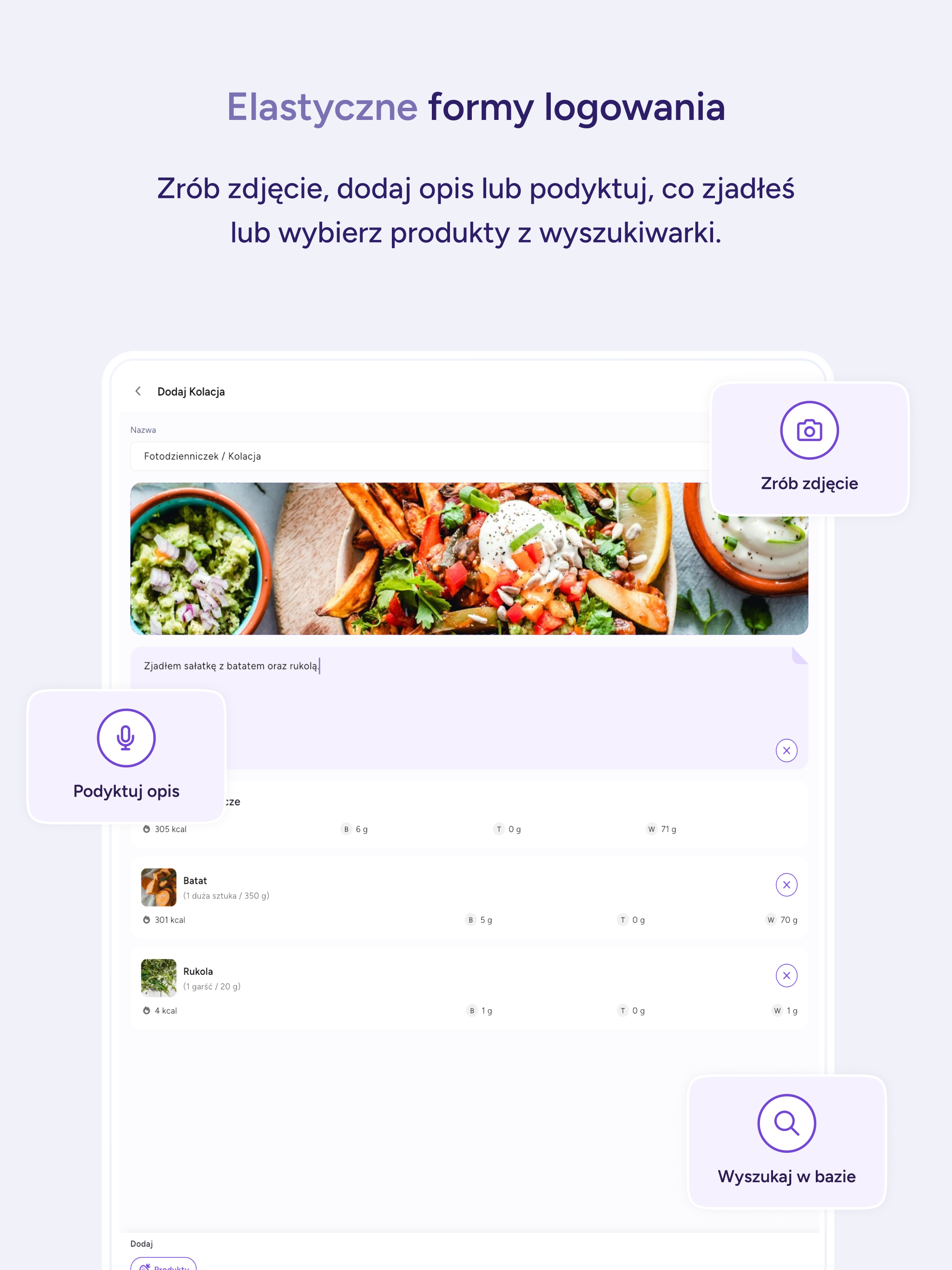 MyTrela: Dieta & Kalorie