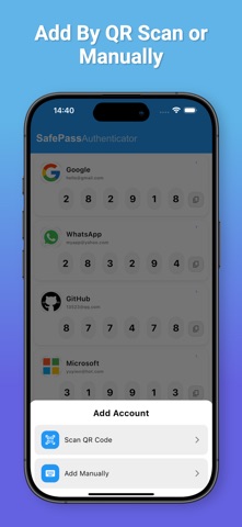 SafePass Authenticator - 2FA screenshot