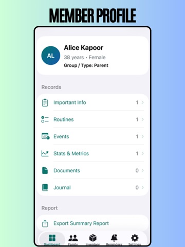 App screenshot