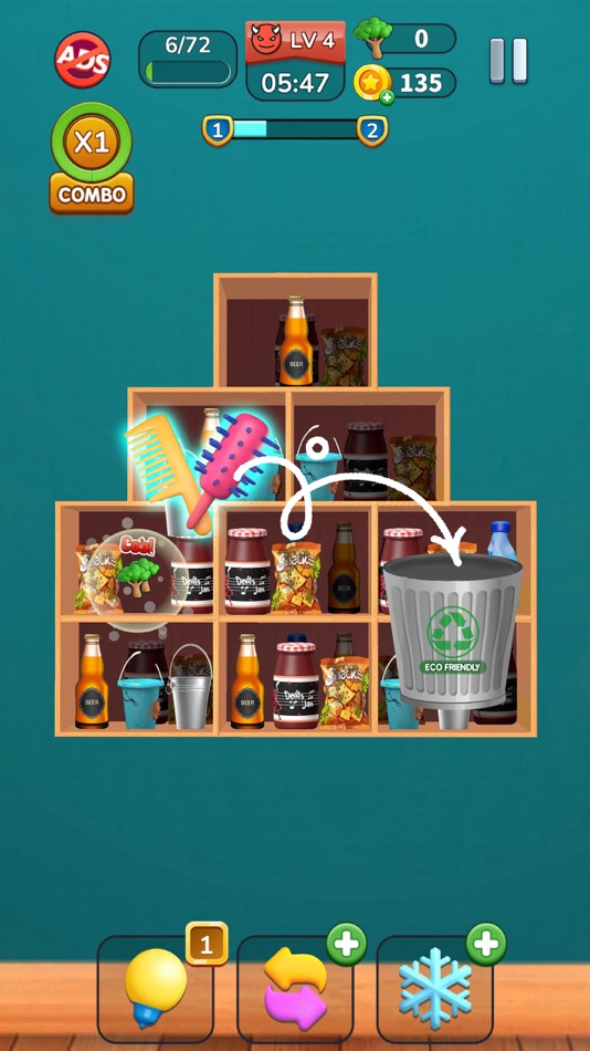 #7. Eco Sort Goods Matching Puzzle (iOS) 由: Syed Ghazanfar