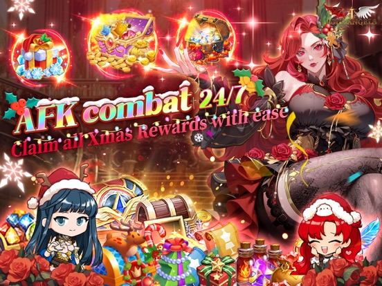 Idle Angels: Xmas Girl Launch iPad app afbeelding 5