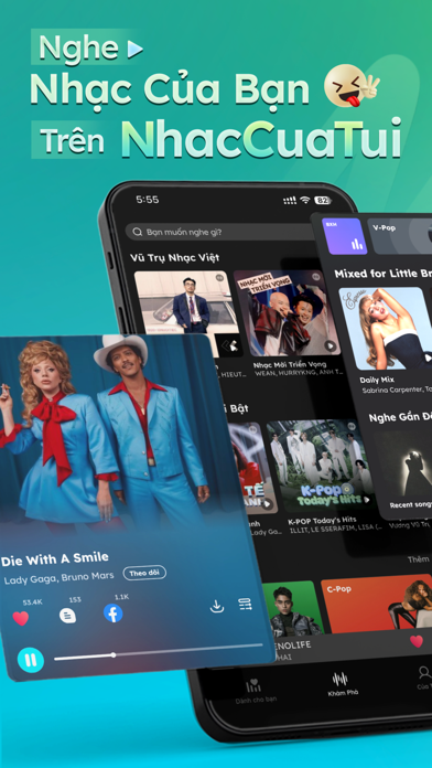 Screenshot #1 pour NCT - NhacCuaTui Nghe MP3