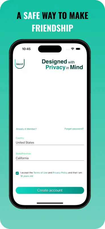 Imeetyou – Private Dating App screenshot 1 of 9