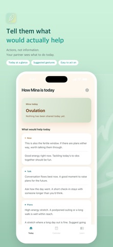 Today's You: Cycle Tracker Screenshot 7 of 10