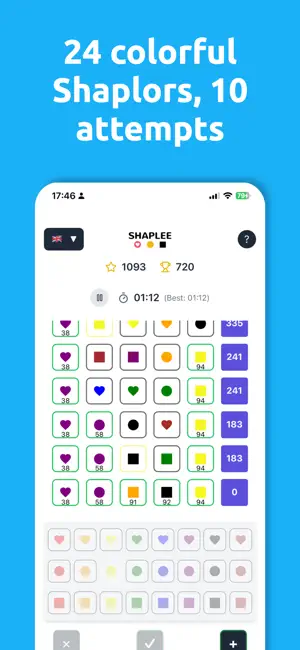 Shaplee the Shaplor Puzzle screenshot 2