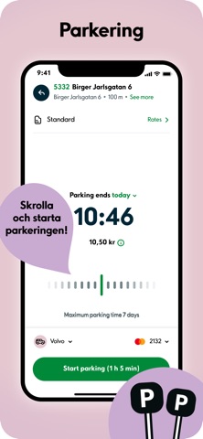 Aimo – parkera & ladda iPhone screenshot 3