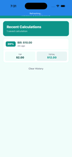 Tip Split Calc: Group Bill screenshot 2
