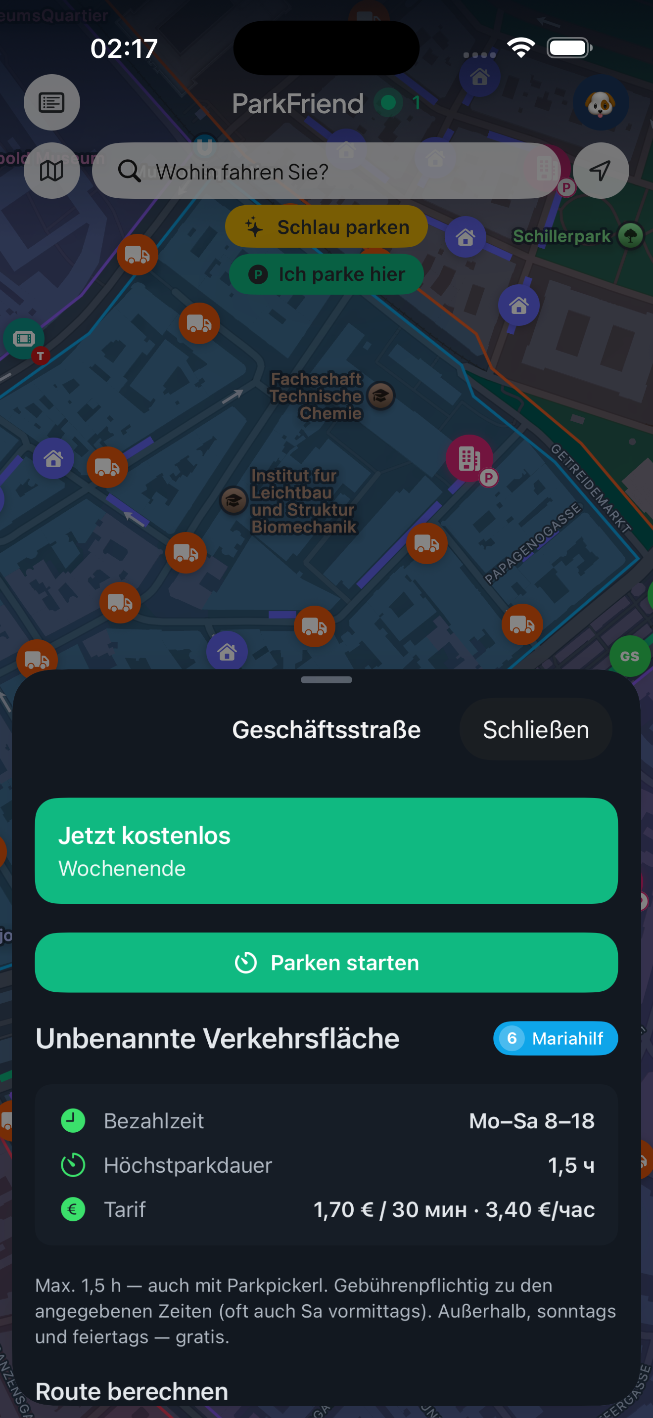 ParkFriend — Parkplatz teilen screenshot 3