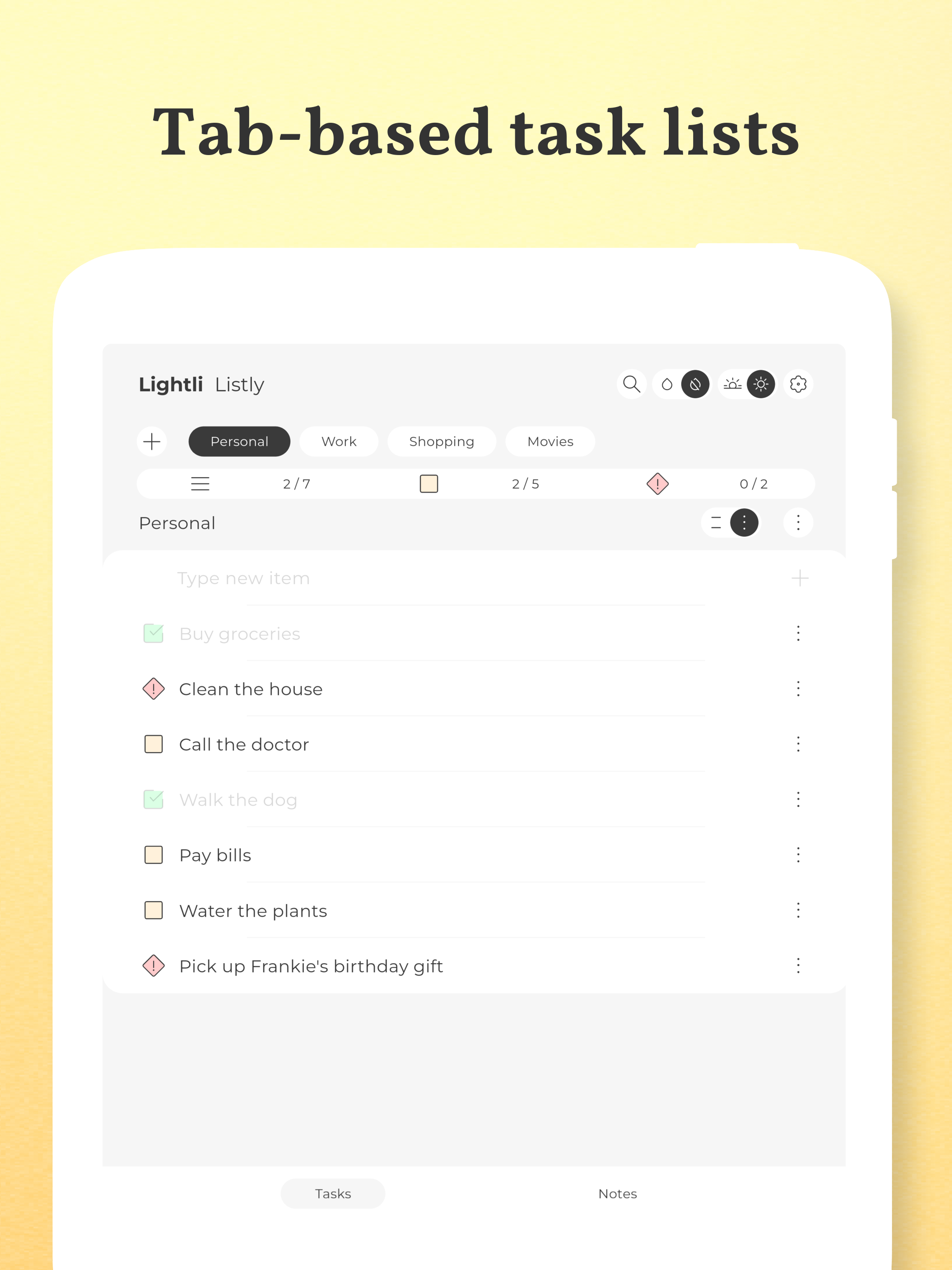 Listly: tasks & notes screenshot 9