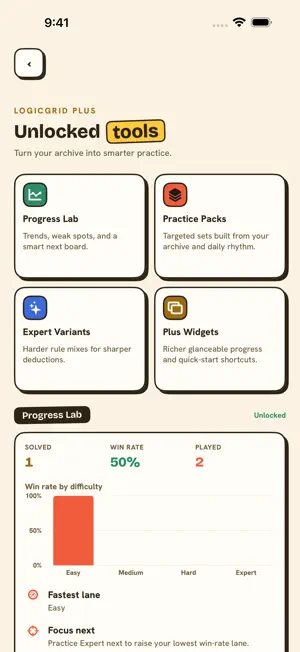 LogicGrid: Daily Logic Puzzles screenshot 3