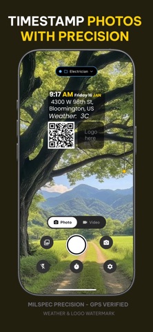 Time Stamp Photos - Timemark iPhone screenshot