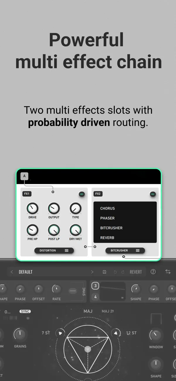 #4. GRFX - Granular Effects (iOS) Ved: Imaginando Lda